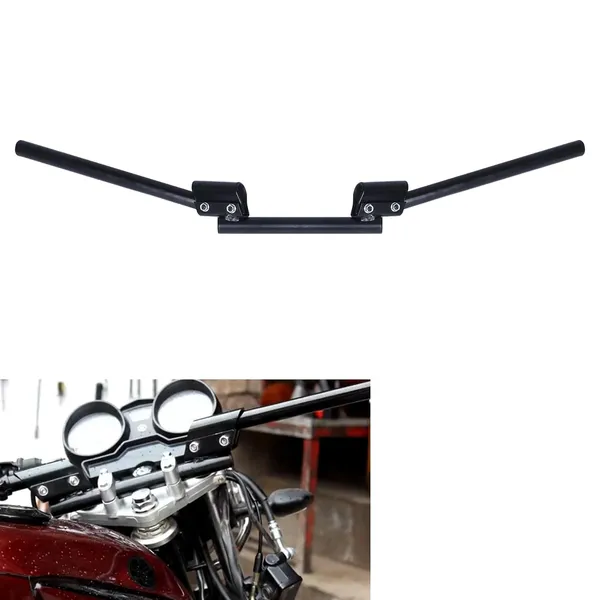 Grandbiker_3_Piece_Moxy_Handle_Bar_Black_Universal_For_Bikes