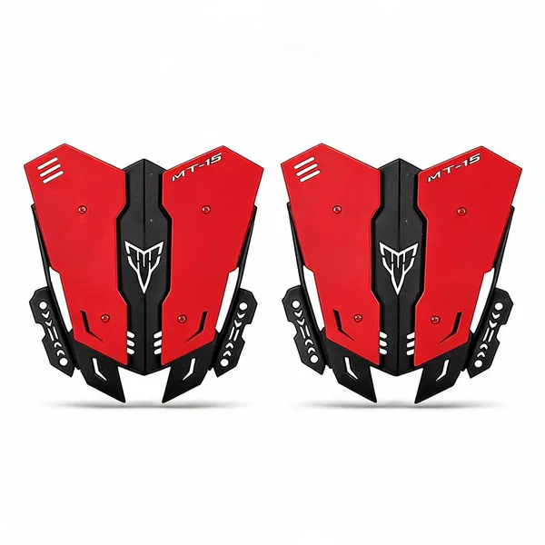 Grandbiker_Metal_Visor_Windscreen_Wind_Deflector_Short_Visor_for_MT15_(2)_-_Pack_of_2