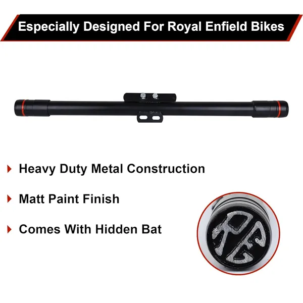 Grandbiker®_Baseball_Leg_Guard_Dual_Rod_for_Reborn_Classic_Hunter_Meteor_350_Bike_and_Engine_Guard_(1)