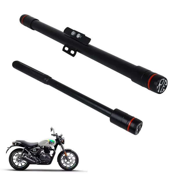 Grandbiker®_Baseball_Leg_Guard_Dual_Rod_for_Reborn_Classic_Hunter_Meteor_350_Bike_and_Engine_Guard_(2)