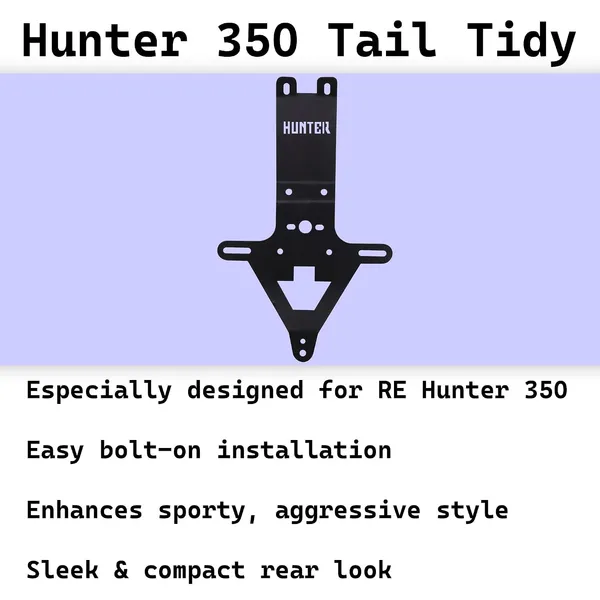 Grandbiker®_Tail_Tidy_Premium_Fender_Eliminator_For_RE_Hunter_350_Bike_Number_Plate_(01)
