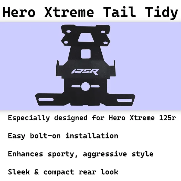 Grandbiker®_Premium_Tail_Tidy_for_Xtreme_125R_|_Rear_Fender_Eliminator_Kit_for_Clean_Sporty_Look_|_Durable_Metal_Number_Plate_Holder_with_LED_Compatibility_for_Xtreme_125R_V1.0_(1)