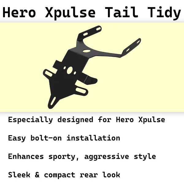 Grandbiker®_Number_Plate_Holder_Tail_Tidy_for_Xpulse_200_4V_(1)