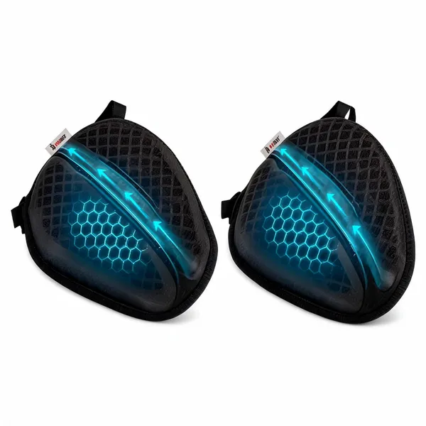 Grandbiker_Gel_Air_Seat_Cushion_|_3D_Honeycomb_Gel_Structure_Cover_for_Long_Rides_|_Detachable_Cover_|_Lumbar_Support_|_Breathable_|_Durable_Design_for_Continental_GT_(01)_-_Pack_of_2