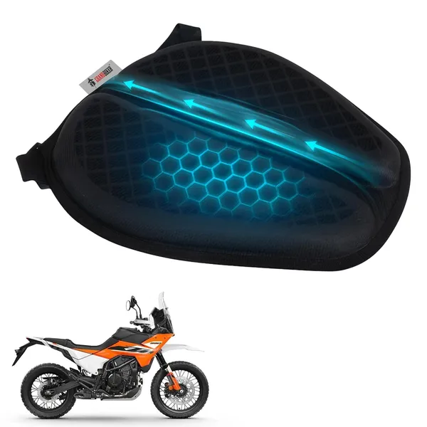 Grandbiker®_Gel_Air_Seat_Cushion_|_3D_Honeycomb_Gel_Structure_Cover_for_Long_Rides_|_Detachable_Cover_|_Lumbar_Support_|_Breathable_|_Durable_Design_for_Adventure_390