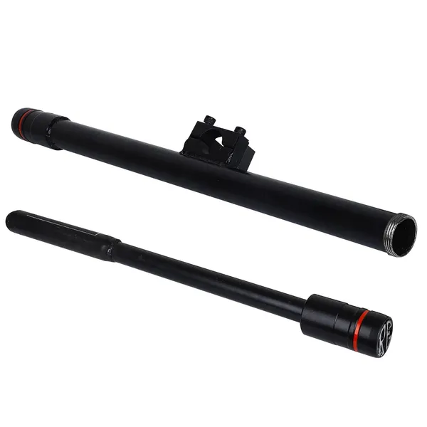 Grandbiker®_Leg_Guard_Single_Rod_with_Heavy_Open_Baseball_Bat_for_Electra_350_(Black)