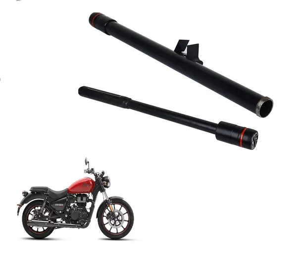 Grandbiker®_Baseball_Leg_Guard_Dual_Rod_for_Meteor_350_Bike_and_Engine_Guard
