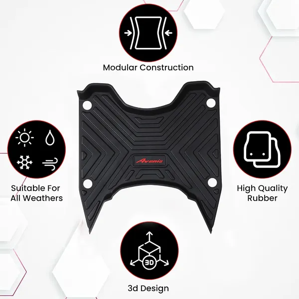 Grandbiker_Foot_Mat_Removeable_&_Washable_Floor_Board_Heavy_Duty_Foot_Mat_Comfort_and_Durability_Compatible_for_Avenis_125