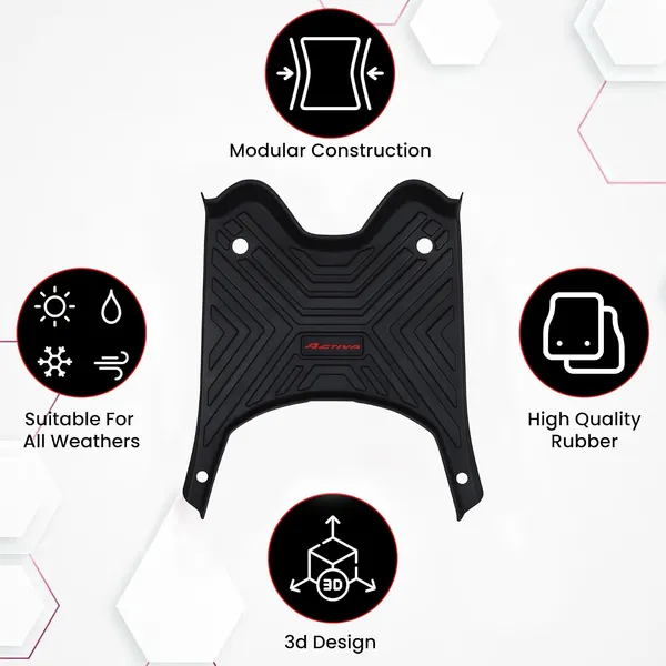 Grandbiker_7D_Foot_Mat_Removeable_&_Washable_Floor_Board_Heavy_Duty_Foot_Mat_Comfort_and_Durability_Compatible_for_Activa_110