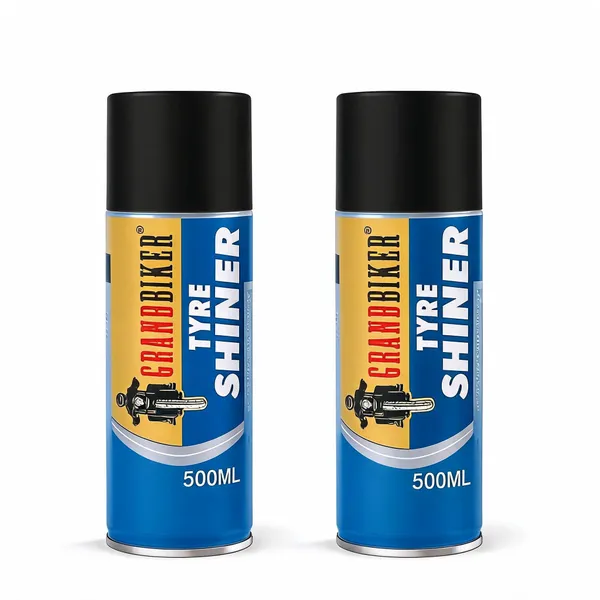 Grandbiker_Tyre_shiner_Polish_for_Cars_&_Bikes,Long_Lasting_Results,_for_Rubber,_Plastic_Parts,_Prevents_Premature_Ageing,_Dullness,_Non_Greasy:_500ML_(Blue)_-_Pack_of_2