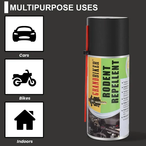 Grandbiker®_Rat_Repellent_Spray_for_Cars_Long-Lasting_|_Easy_Spray_Nozzle,_Leak-Free_(130ML)