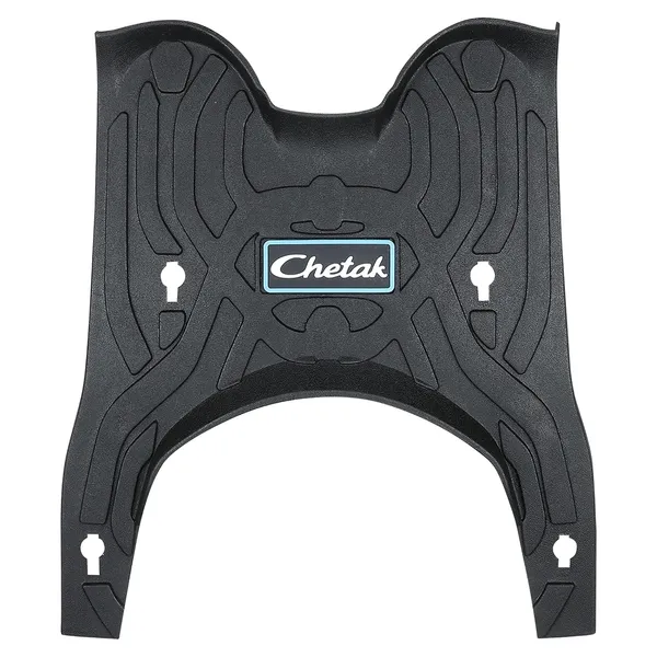 Grandbiker_Chetak_Model_Series,3501,3502,3503,Foot_Mat_Removeable_&_Washable_Floor_Board_Heavy_Duty_Floor/Foot_Mat_Compatible_for_Chetak_EV_Floor_Board_Premium_Comfort_and_Durability_Black_(Black)