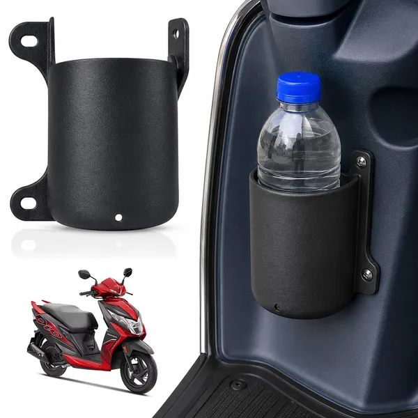 Grandbiker_Front_Storage_Glove_Box_Bottle_Holder_|_Heavy-Duty_Handlebar_Side_Pocket_Cup_Holder_for_Water_Bottles,_Mobile_Phone,_Soft_Drink_Holder_for_Dio_110_BS6