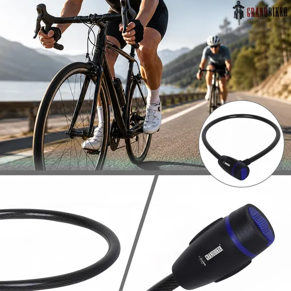 Grandbiker_Braided_Steel_Cable_Lock_with_Keys_–_0.65m_Long,_10mm_Thick_PVC_Coated_Cut-Resistant_Cable_|_Extra_Key_Included_|_Dust_Cover_Key_Slot_|_Anti-Theft_Cable_Lock
