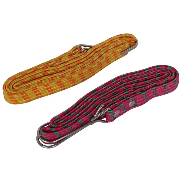 Grandbiker_Flat_Bungee_Cord_with_Heavy-Duty_Iron_Hooks_Super_Elastic_Rubber_Strap_with_Scratch-Resistant_Coating_(Multicolour,_22_*_22_*_7.5cm,_2,_Count,_2)
