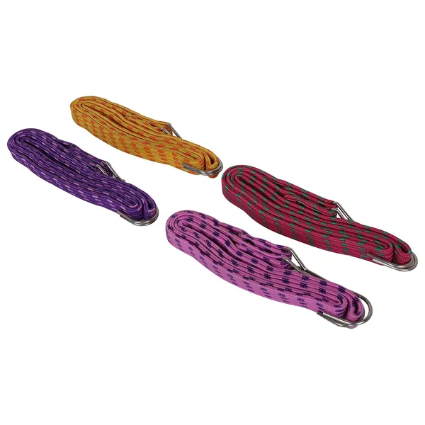 Grandbiker_Flat_Bungee_Cord_with_Heavy-Duty_Iron_Hooks_Super_Elastic_Rubber_Strap_with_Scratch-Resistant_Coating_(Multicolour,_22_*_22_*_7.5cm,_4,_Count,_4)