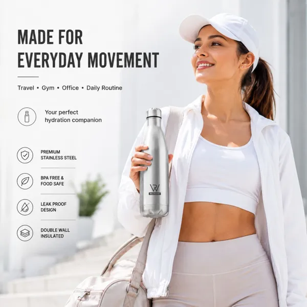 rajware_COLA_Double_Wall_Water_Bottle_–_Hot_&_Cold_Insulated_Leakproof_&_Durable_1000_ml_Stainless_Steel_Bottle_(Pack_of_2,_Silver)