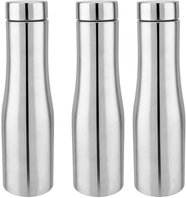 rajware_FLOW_Single_Wall_Water_Bottle,_Capacity,_Matte_Finish_–_Silver_Color_(Pack_of_3)_1000_ml_Stainless_Steel_Bottle_(Pack_of_3,_Silver)
