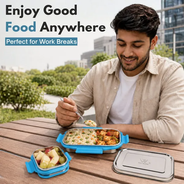 rajware_DURO_PRO_Lock_n_Lock_Stainless_Steel_Lunch_Box_Set_(800ml_+_250ml)_Leak-Proof_1_Containers_Stainless_Steel_School_Lunch_Box_(800_ml)_-_Set_Of_(3)