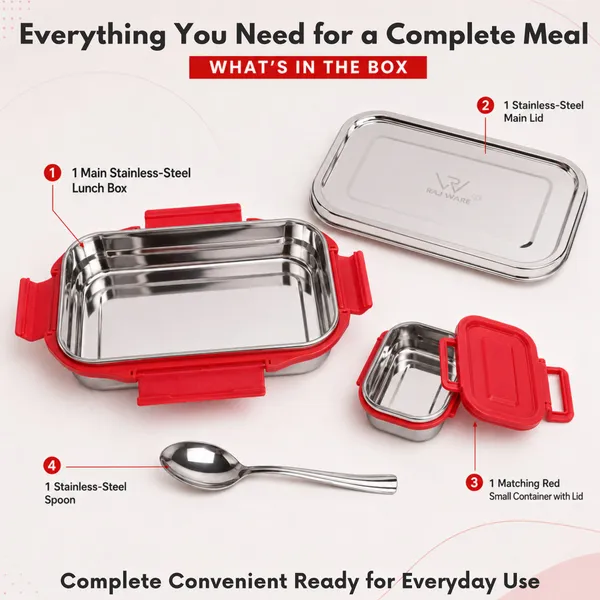 rajware_DURO_PRO_Lock_&_Lock_Stainless_Steel_Lunch_Box_Set_(800ml_+_250ml)_Leak-Proof_1_Containers_Stainless_Steel_School_Lunch_Box_(800_ml)_-_Set_Of_(2)