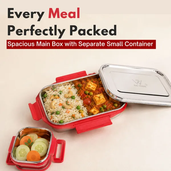 rajware_DURO_PRO_Lock_&_Lock_Stainless_Steel_Lunch_Box_Set_(800ml_+_250ml)_Leak-Proof_1_Containers_Stainless_Steel_School_Lunch_Box_(800_ml)_-_Set_Of_(2)