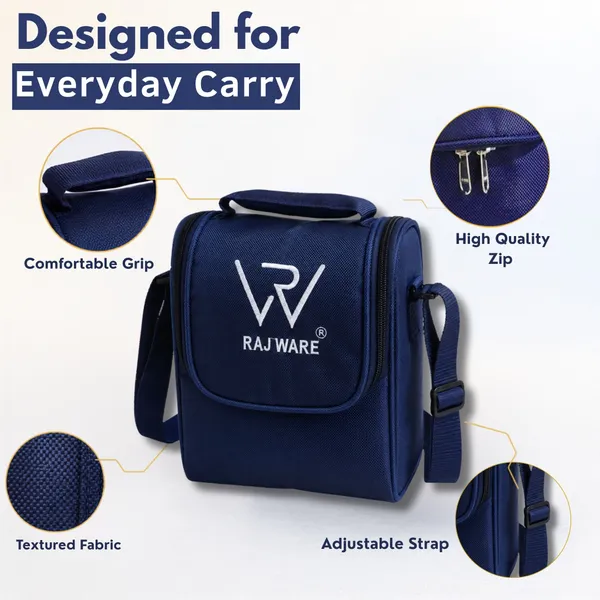 rajware_MEAL_MASTER_Leakproof_Lunch_Box_Set_with_750_ml_Water_Bottle_&_Spoon_–_Blue_4_Containers_Stainless_Steel_Office_Lunch_Box_(500_ml,_Microwave_Safe)_-_Set_Of_(6)
