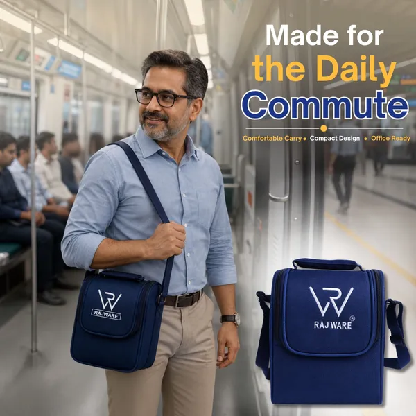 rajware_MEAL_MASTER_Leakproof_Lunch_Box_Set_with_750_ml_Water_Bottle_&_Spoon_–_Blue_4_Containers_Stainless_Steel_Office_Lunch_Box_(500_ml,_Microwave_Safe)_-_Set_Of_(6)