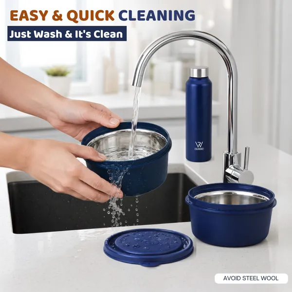 rajware_MEAL_MASTER_Leakproof_Lunch_Box_Set_with_750_ml_Water_Bottle_&_Spoon_–_Blue_4_Containers_Stainless_Steel_Office_Lunch_Box_(500_ml,_Microwave_Safe)_-_Set_Of_(6)