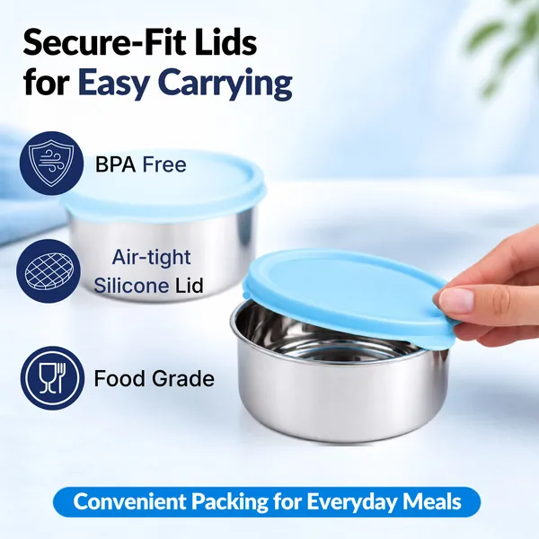 rajware_GALAXY_Leakproof_Containers,_Round_Shape_Lunch_Box_(350ml_&_500ml)_–_Blue_Color_2_Containers_Stainless_Steel_Office_Lunch_Box_(500_ml)_-_Set_Of_(4)