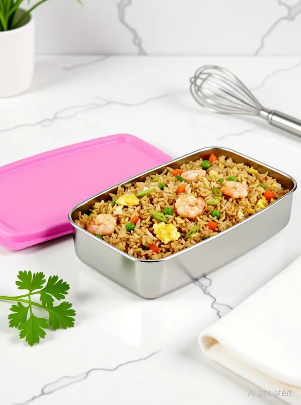rajware_STEEL_PRO_Leakproof_Lunch_Box_–_Rectangular_Shape_–_Pink_Color_1_Containers_Stainless_Steel_Office_Lunch_Box_(500_ml)