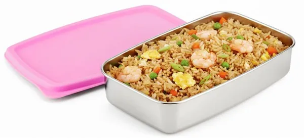 rajware_STEEL_PRO_Leakproof_Lunch_Box_–_Rectangular_Shape_–_Pink_Color_1_Containers_Stainless_Steel_Office_Lunch_Box_(500_ml)