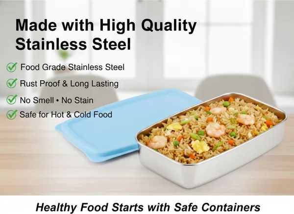 rajware_STEEL_PRO_Leakproof_Lunch_Box_–_Rectangular_Shape_–_Blue_Color_1_Containers_Stainless_Steel_Office_Lunch_Box_(500_ml)