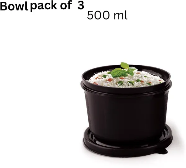 rajware_Microwave_Safe_Tiffin_Bowl,_Each_–_BLACK_Color_3_Containers_Polypropylene,_Stainless_Steel_Office_Lunch_Box_(500_ml,_Microwave_Safe)
