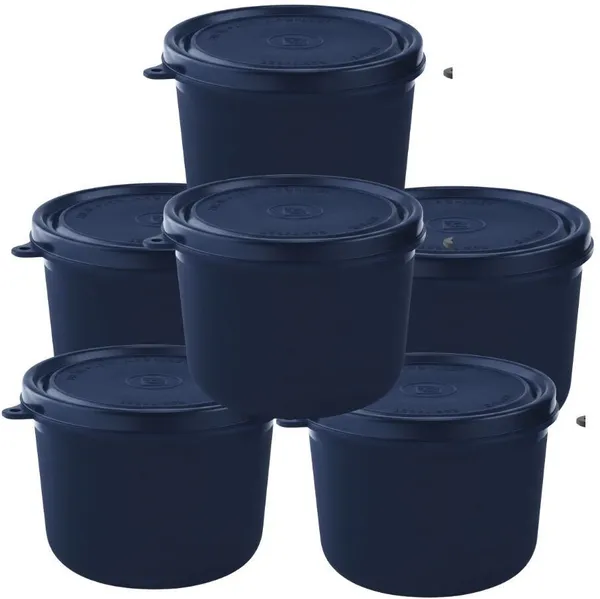 rajware_Microwave_Safe_Tiffin_Bowl,_Each_–_Navy_Blue_Color_6_Containers_Polypropylene,_Stainless_Steel_Office_Lunch_Box_(350_ml,_Microwave_Safe)