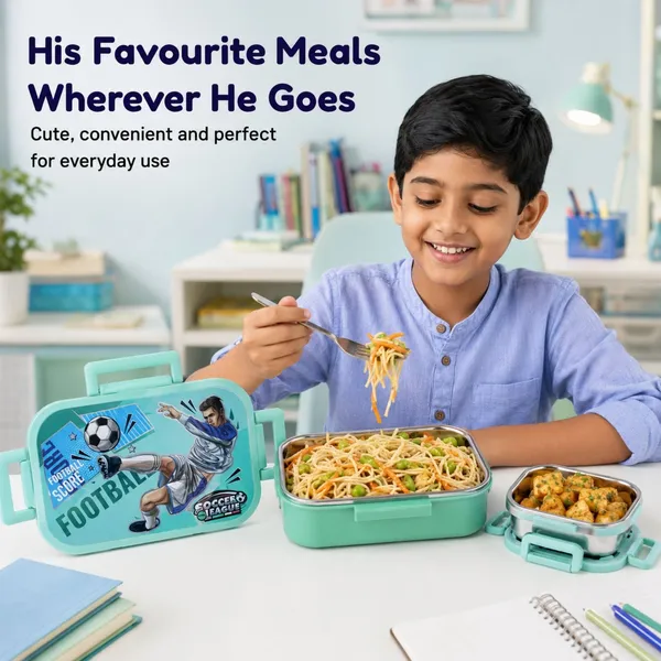rajware_Rock_PRO_Kids_Superhero_Lunch_Box_with_Printed_Lid_|_Leak_Proof_With_Spoon_2_Containers_Stainless_Steel_School_Lunch_Box_(1000_ml,_Microwave_Safe)