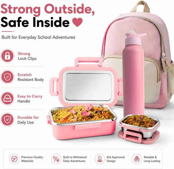 rajware_ROCK_MEAL_Airtight_Thermoware_Tiffin_Meal_Box_for_Kids_Adults_800ml_+_200ml_2_Containers_Stainless_Steel_Office_Lunch_Box_(1000_ml)_-_Set_Of_(3)
