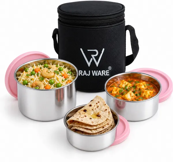 rajware_GALAXY_Airtight_Leakproof_Round_Stainless_Steel_Lunch_Box_Set_(250+350+500_ml)_3_Containers_Stainless_Steel_Office_Lunch_Box_(1100_ml)_-_Set_Of_(3)