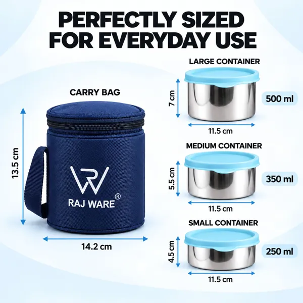 rajware_GALAXY_Airtight_Leakproof_Round_Stainless_Steel_Lunch_Box_Set_(250+350+500_ml)_3_Containers_Stainless_Steel_Office_Lunch_Box_(1100_ml)_-_Set_Of_(3)