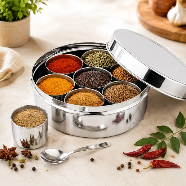 Masala_Box,_7-in-1_Stainless_Steel_Masala_Dabba_with_Steel_Lid_&_Spoon,_2000_ML_Large_Spice_Box_Organizer,_Masala_Dani_&_Kitchen_Spice_Storage_Container_for_Home_Cooking,_Silver