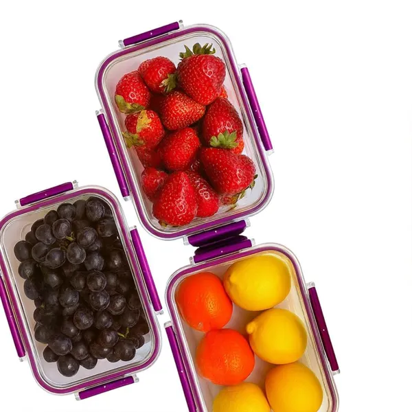 Bpa-Free_Plastic_4-Side_Lock_Airtight_Food_Storage_Container_Set_Of_3