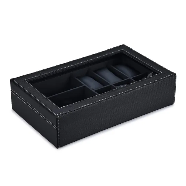 Faux_Leather_9-Compartment_Watch_And_Sunglasses_Organiser_Box