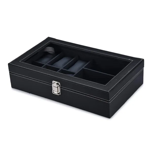 Faux_Leather_9-Compartment_Watch_And_Sunglasses_Organiser_Box