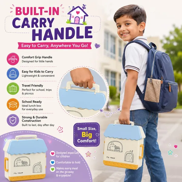 Plastic_4-Compartment_House-Shaped_Kids_Lunch_Box_Pink