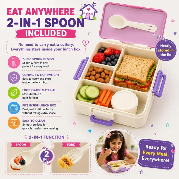 Plastic_4-Compartment_House-Shaped_Kids_Lunch_Box_Pink