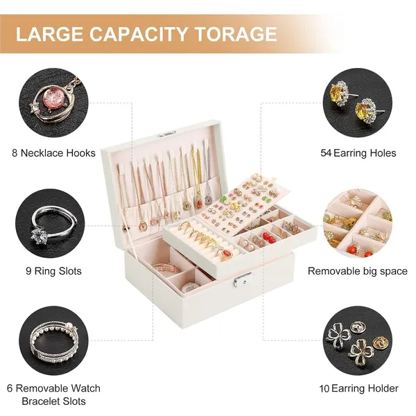 Pu_Faux_Leather_2-Layer_Jewellery_Organiser_Box