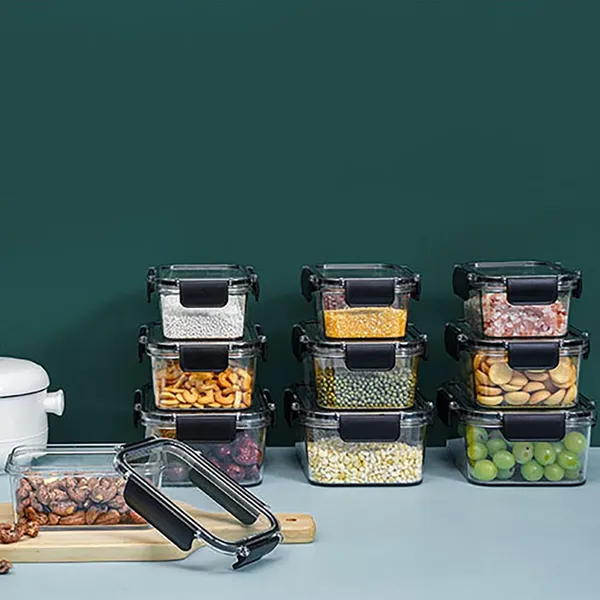 Bpa-Free_Plastic_4-Side_Lock_Airtight_Food_Storage_Container_Set_Of_3