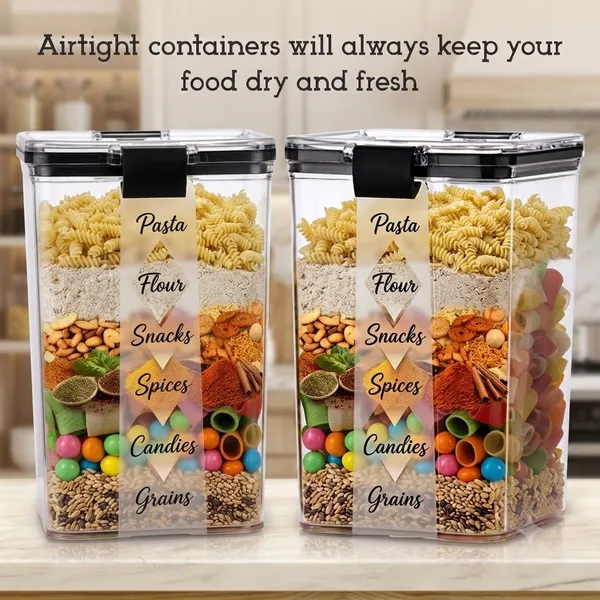 Bpa-Free_Plastic_Clip_Lock_Airtight_Food_Storage_Container_Set_Of_8