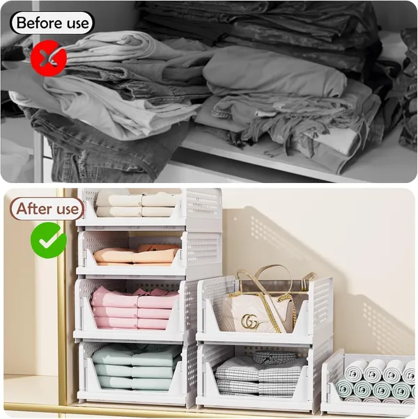 Plastic_Foldable_Stackable_Wardrobe_Clothes_Organiser_Bins_Set_Of_6