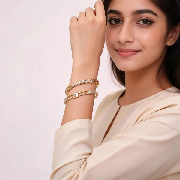 Gold_Plated_Metal_White_Stone_Polished_Bangles_For_Women