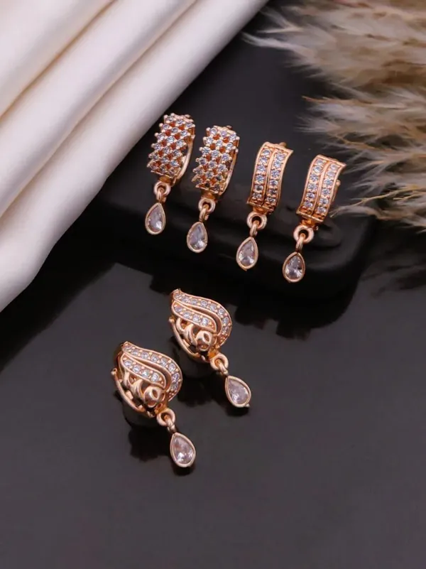Rose_Gold_Brass_Crystal_Teardrop_Drop_Earrings_For_Women